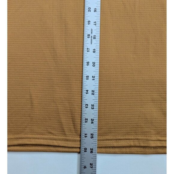 Columbia Men's Triple Canyon Half Zip Pullover In Gold/Black Size Small - Picture 7 of 9